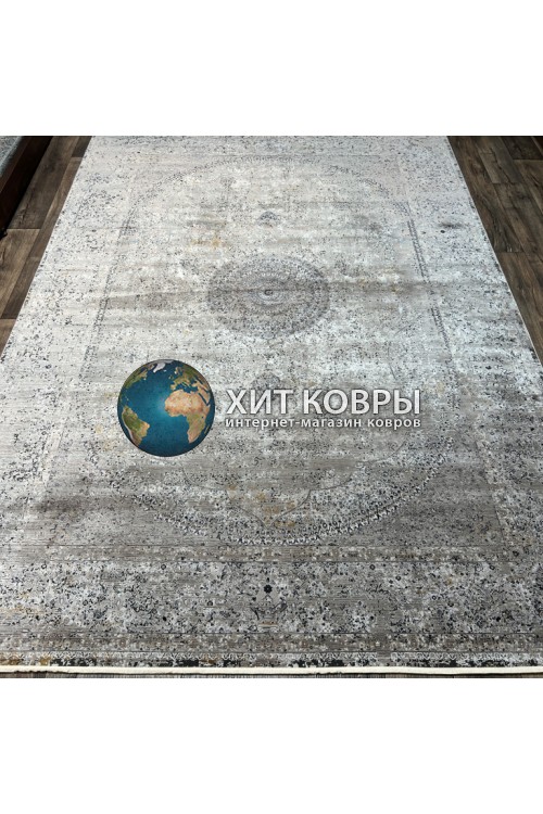 Турецкий ковер Мотион 211 Серый-коричневый